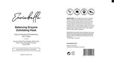 Professional Balancing Enzyme Exfoliating Mask - Enviabelle